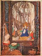 unknow artist Mary of Burgundy's Book of Hours painting
